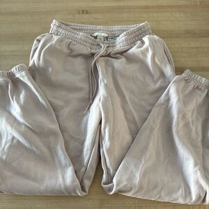 H&M Light Pink Sweatpants